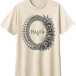 Hali’a ツアーTシャツ(レイ/ベージュ）