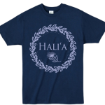 Hali’a ツアーTシャツ(ピカケレイ/Navy）