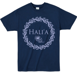 Hali’a ツアーTシャツ(ピカケレイ/Navy）